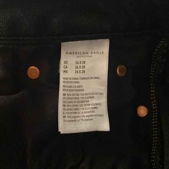 American eagle air flex+ black jeans - Picture 7 of 14
